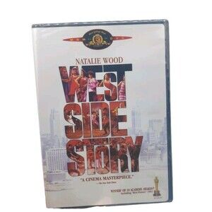West Side Story 1961 (DVD, 2003) Natalie Wood AFI Top 100 Brand New Sealed Movie